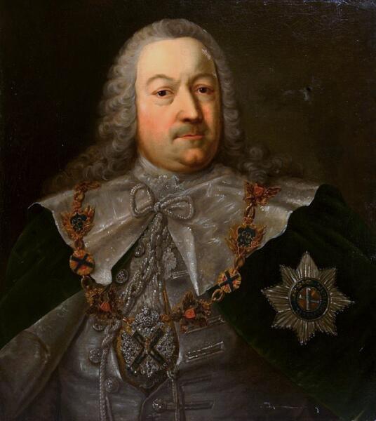 Герман Карл фон Кейзерлинг (Президент Академии наук и художеств Российской империи. 9 августа 1733 — 23 сентября 1734)