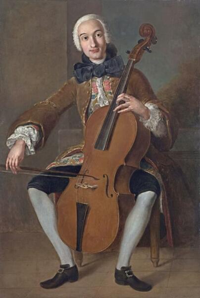 Предпологаемый автор Помпео Джироламо Батони, «Композитор Луиджи Родольфо Боккерини», ок. 1764—1767 гг.