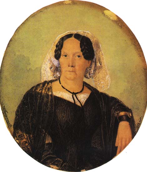 Полина Анненкова, 1852 г.