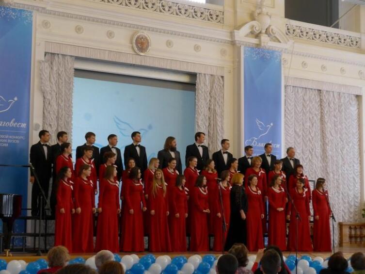 Хор Ульяновского Университета, получивший Гран при конкурса 