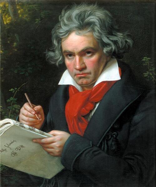 Joseph Karl Stieler, Портрет Бетховена