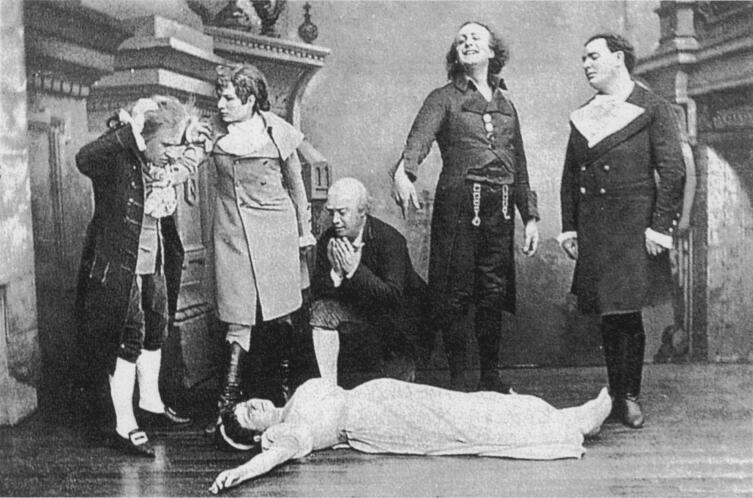 Смерть Антонии в оригинальной постановке 1881 г.