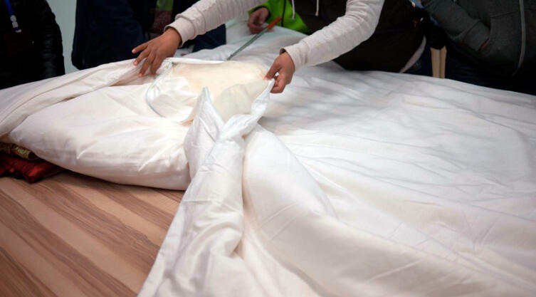 Одеяло с шелковым наполнителем, фабрика одеял в Сиане