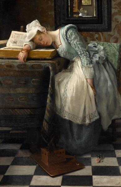 Лаура Тереза Альма-Тадема, «Мир сновидений», 1876 г.
