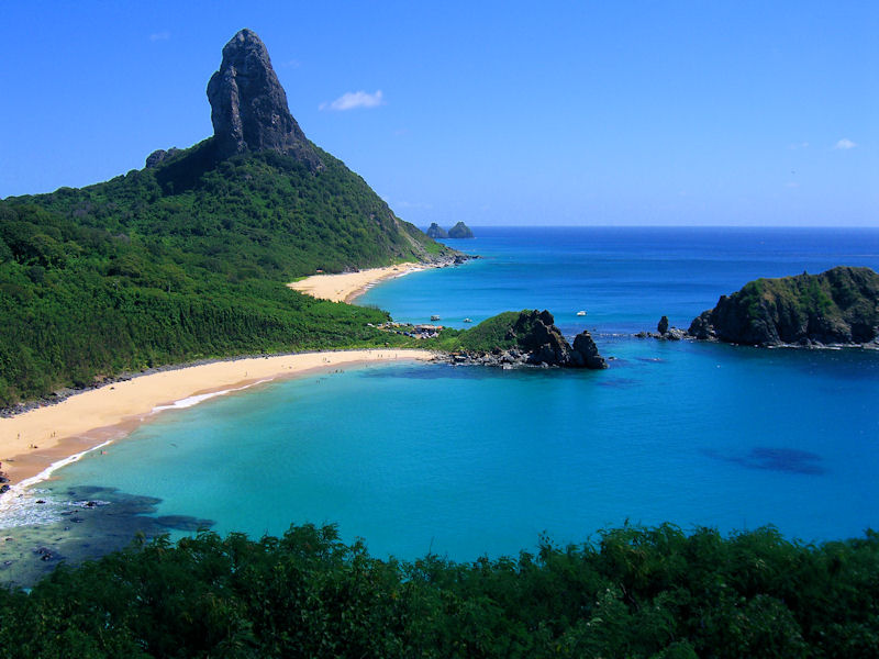 Пляжи Ду-Мейу и Консейсан. Остров Фернандо-де-Норонья, Бразилия