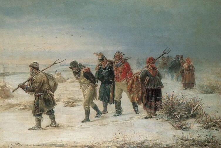 И. М. Прянишников, «В 1812 году», 1873 г.