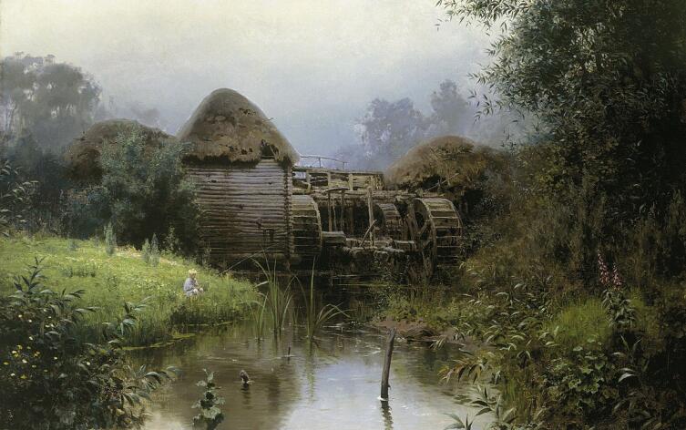 В. Д. Поленов, «Старая мельница», 1880 г.