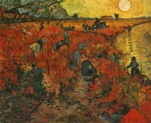Винсент Ван Гог. "Красные виноградники в Арле"